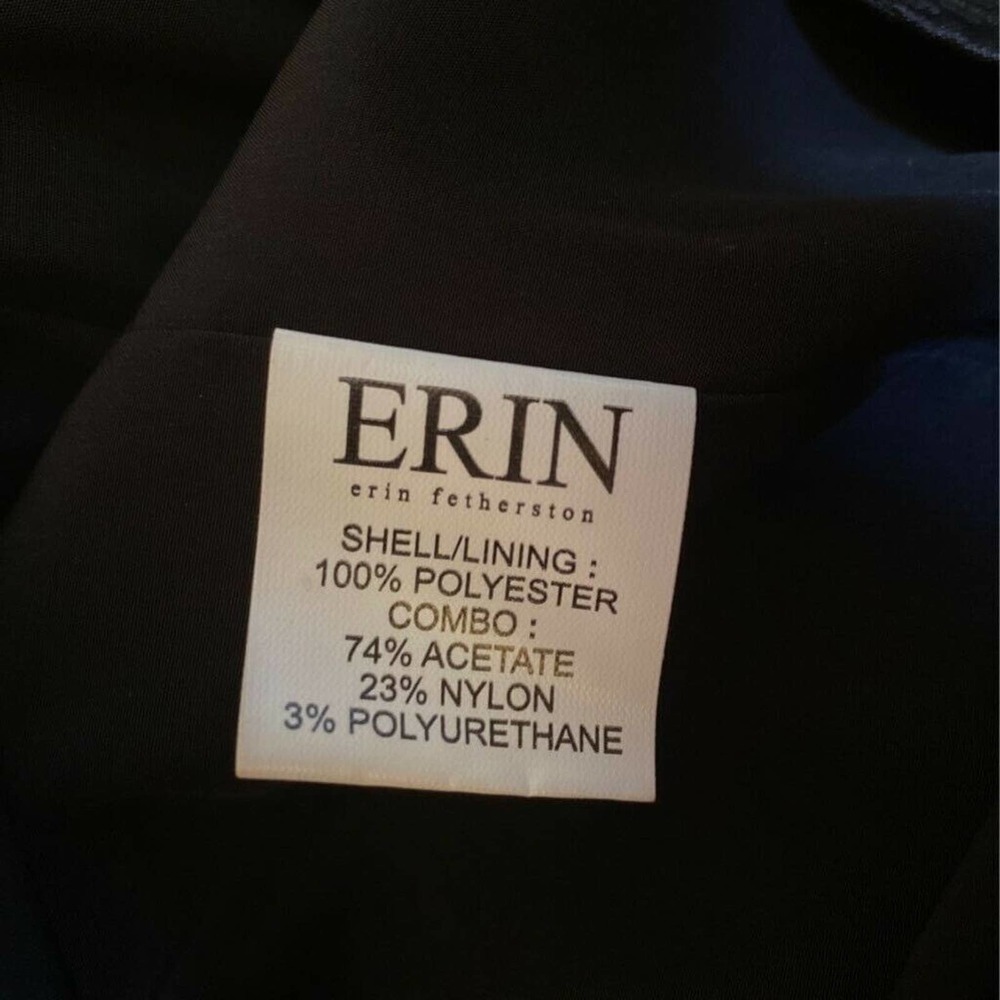 Erin Fetherston Sheath Dress Black Floral Lace - Picture 7 of 7
